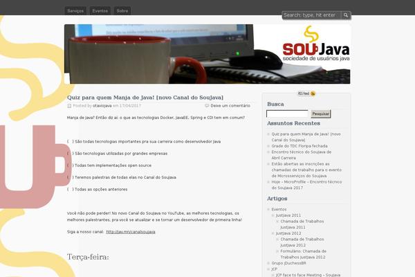 soujava.org.br site used Elastic-blog