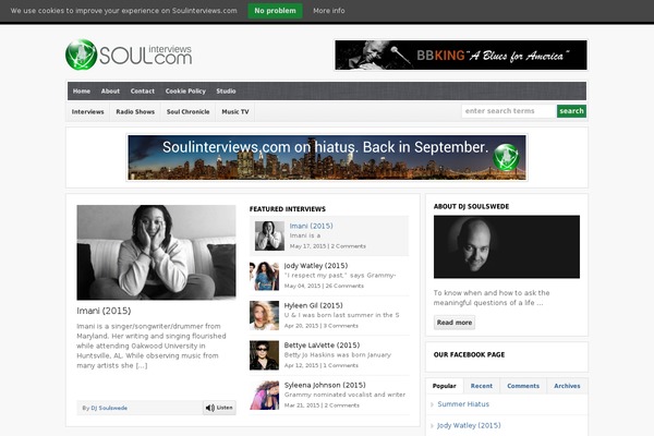 soulinterviews.com site used Castilo