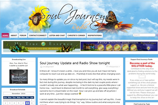 souljourneysradio.com site used Suffusion