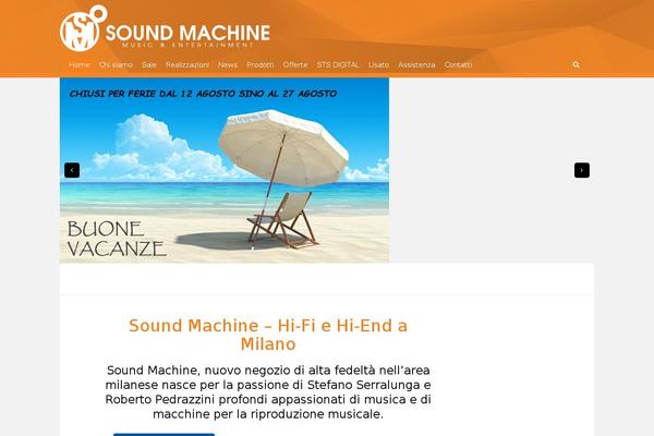 sound-machine.it site used 3Clicks Child