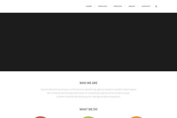 Hazel theme site design template sample