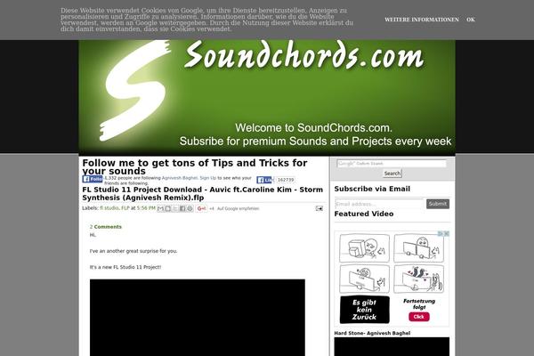 soundchords.com site used Organic Theme