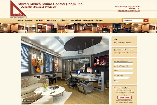 soundcontrolroom.com site used Sound