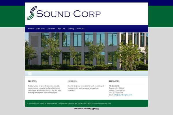 soundcorpinc.com site used Wp-elegance