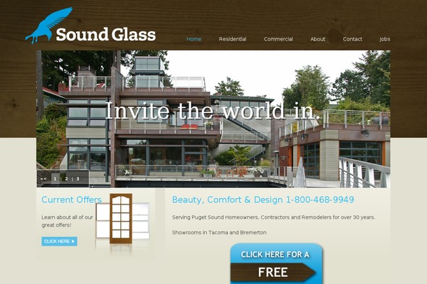 soundglass.com site used Soundglass