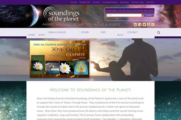 soundings theme websites examples