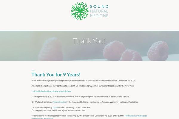 soundnaturalmedicine.com site used Medicine