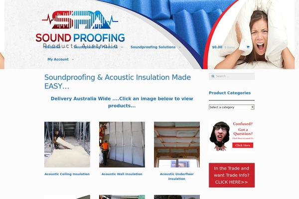 Storefront theme site design template sample
