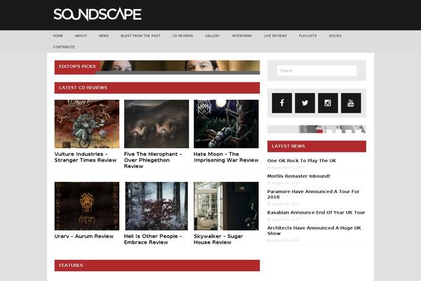 soundscapemagazine.com site used Gamesrelated