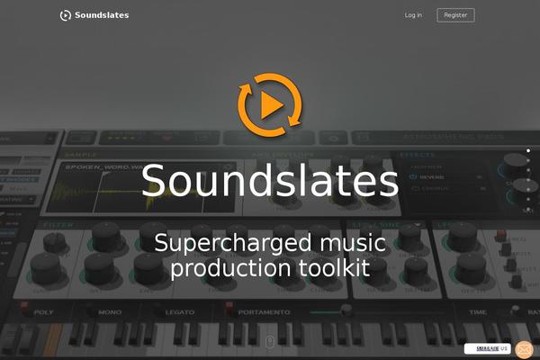 soundslates.com site used Supple