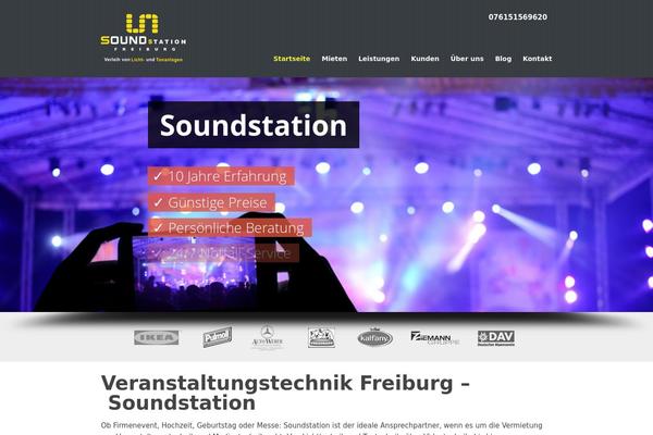 soundstation-freiburg.de site used Facade-child