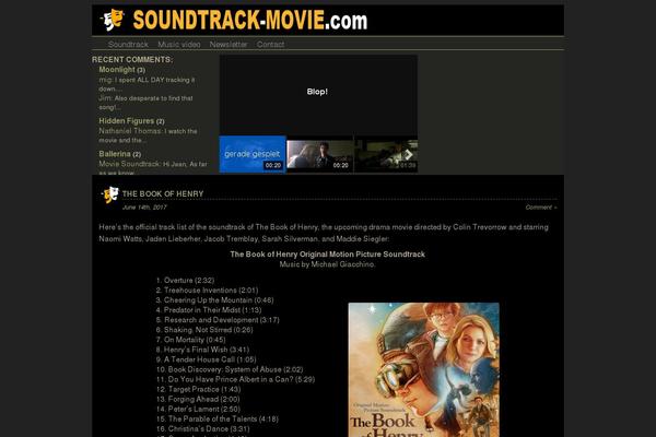 soundtrack-movie.com site used Skinr