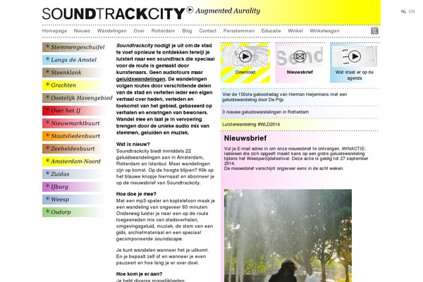 Site using Audio Player plugin