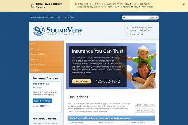 soundviewinsurance.com site used Template8v2