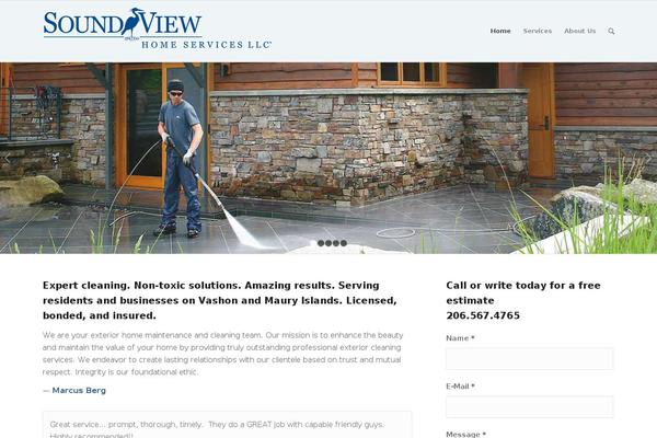 soundviewvashon.com site used Enfold