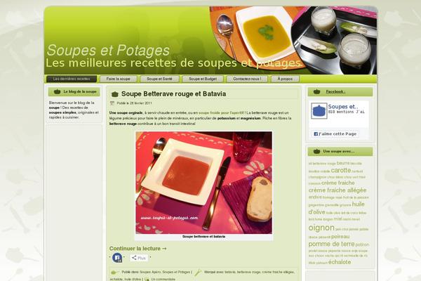 soupes-et-potages.com site used Soupesetpotageswordpress38v1