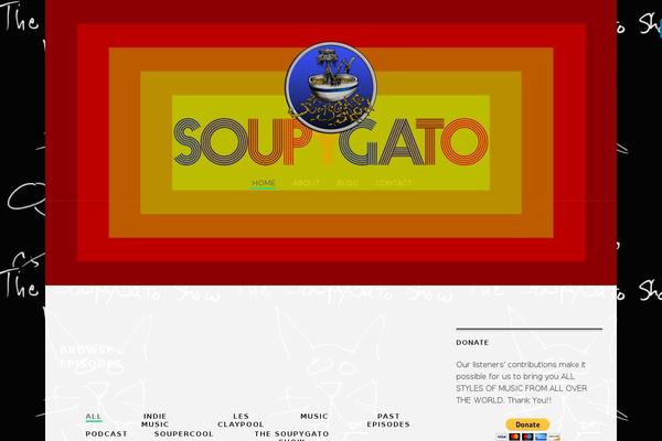 soupygato.com site used Soundbyte-progression