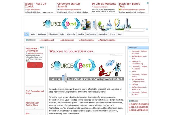 sourcebest.org site used Suffusion