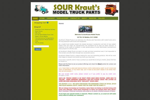 sourkrautsmodeltrucks.com site used Blue Box