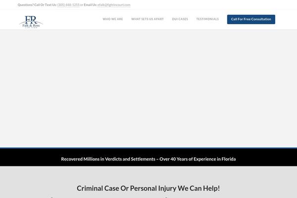 Site using Cornerstone plugin