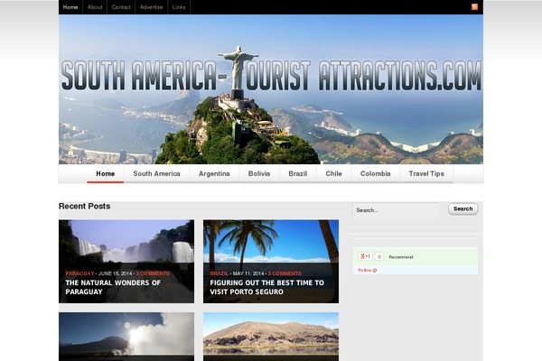 southamerica-touristattractions.com site used Spectrum