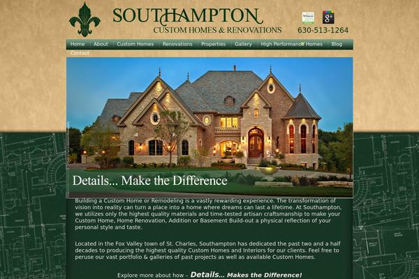 southamptonhomes.com site used Southampton