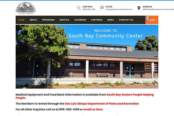 southbaycommunitycenter.com site used Templezen-child