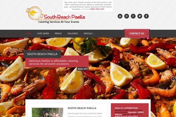 Bistro-responsive_foodie_app-theme theme site design template sample