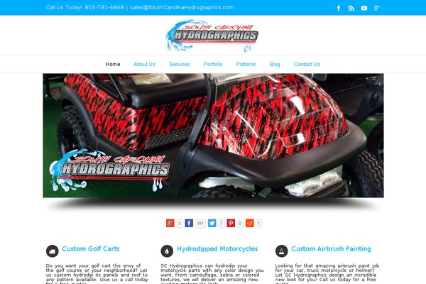 Avada theme site design template sample