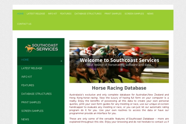 southcoastdatabase.com.au site used Power