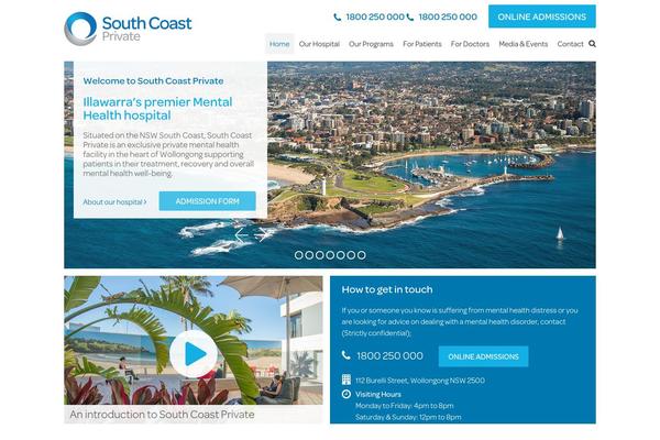 southcoastprivate.com.au site used Evolutionhealthcare