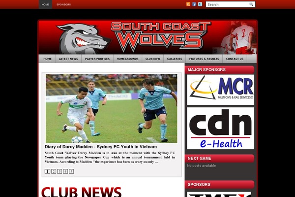 southcoastwolves.com.au site used Fightingjam