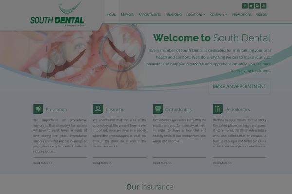 southdental.org site used South-dental