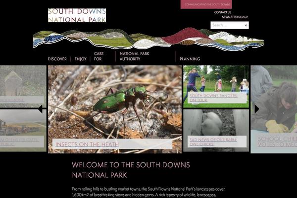 southdowns.gov.uk site used Sdnpa