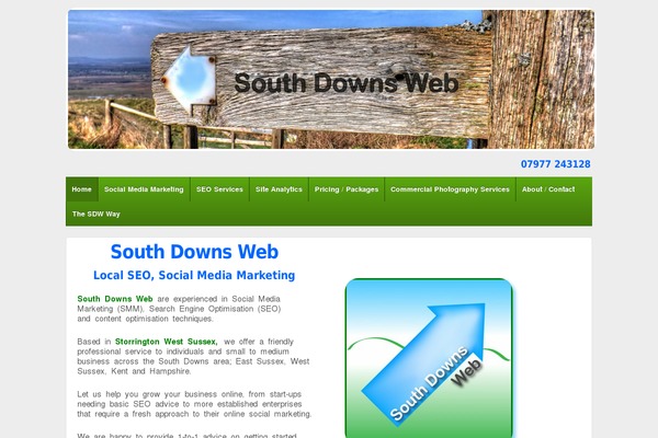 southdownsweb.co.uk site used Sdt2020