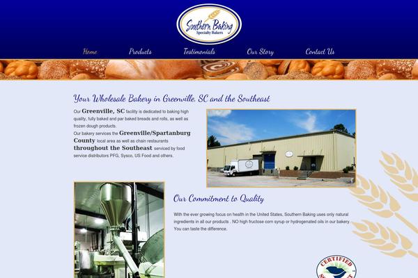 southern-baking.com site used Southernbaking