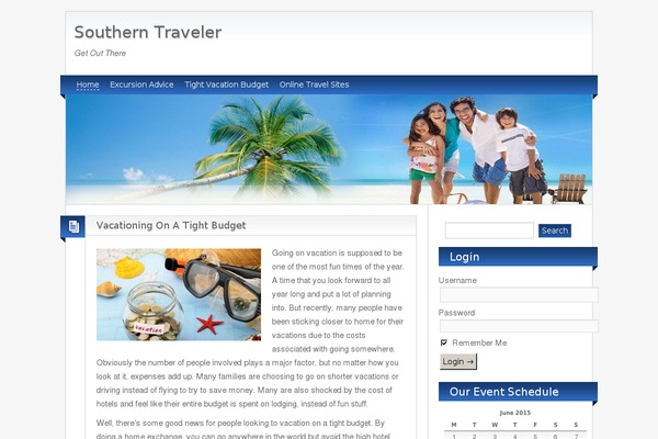 southern-traveler.com site used BlogoLife