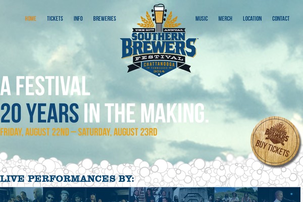 southernbrewersfestival.org site used Southernbrewersfestival