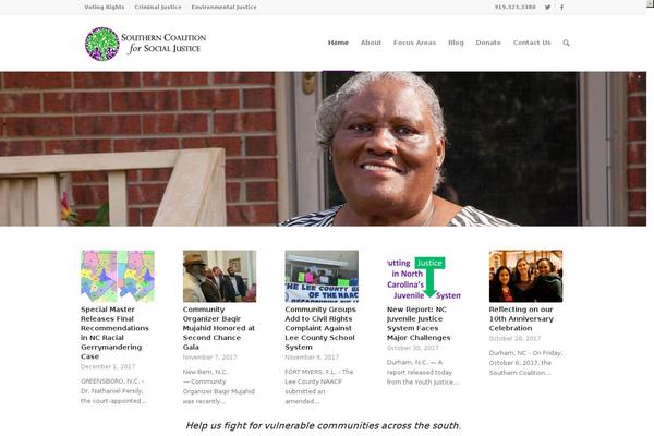 southerncoalition.org site used Unity-child