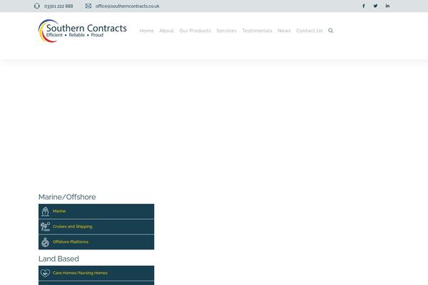 southerncontracts.co.uk site used Invictus-child