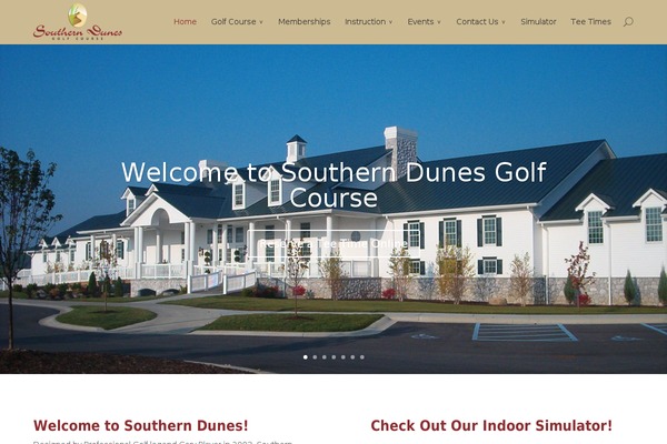 southerndunesgolfcourse.com site used Golfback_albatross
