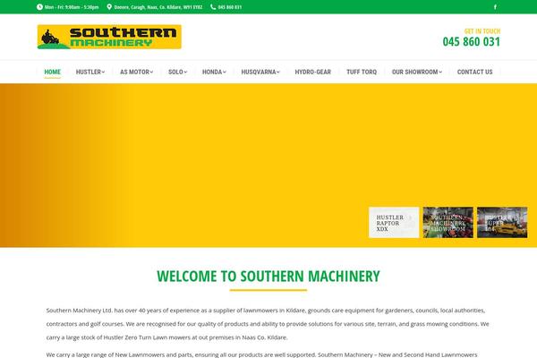 southernmachinery.ie site used Southern-machinery