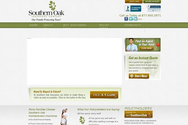 southernoakins.com site used Southerninsurance