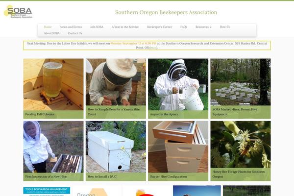 southernoregonbeekeepers.org site used Soba