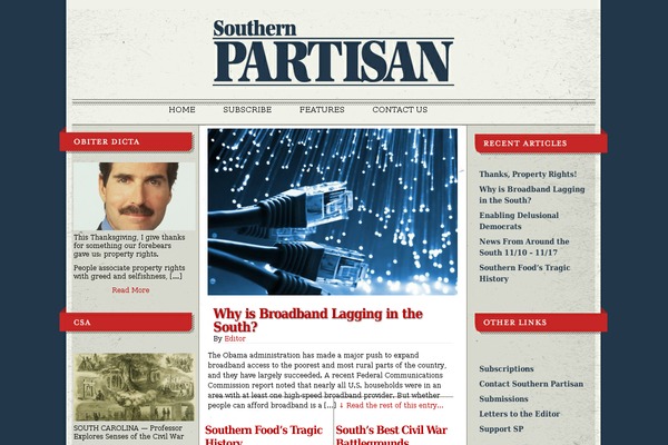southernpartisan.com site used Southern-partisan