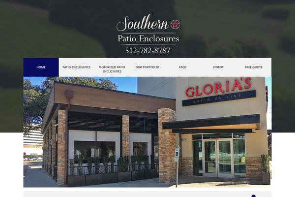 southernpatioenclosures.com site used Theme1698