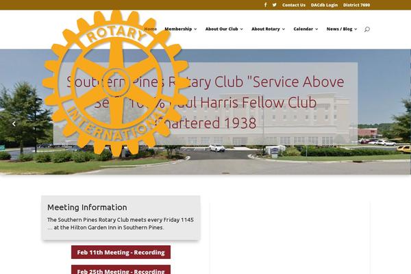 Divi theme site design template sample