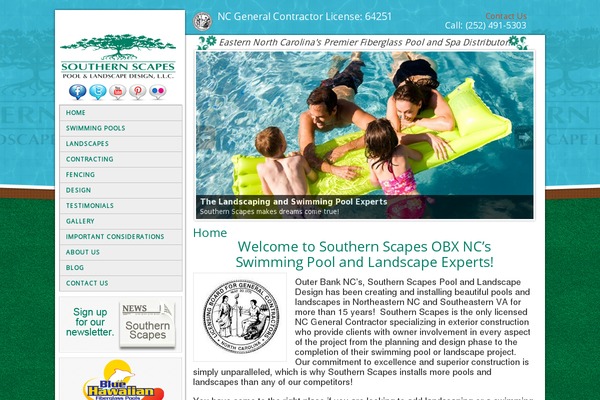 southernscapesllc.com site used Southern