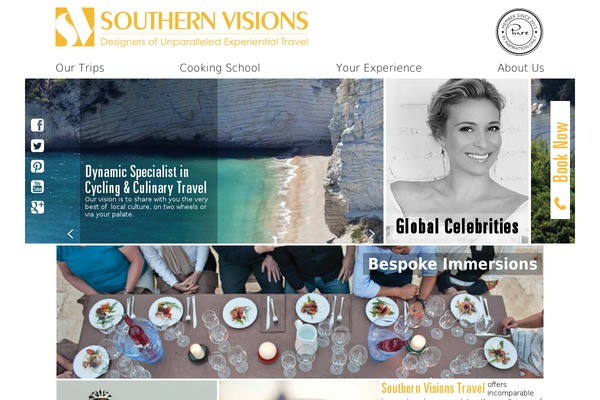 Southern theme site design template sample