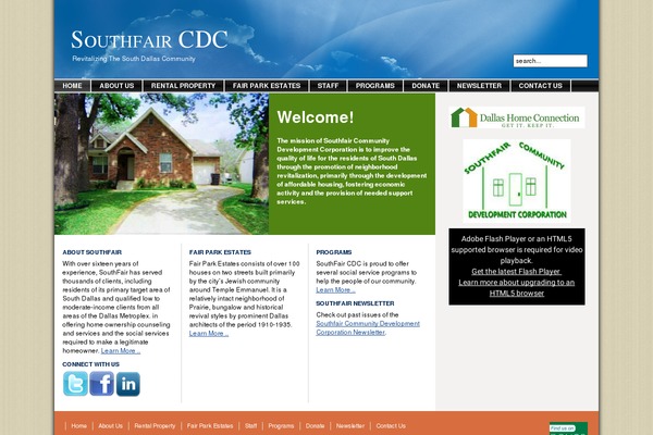 southfaircdc.org site used Irealestate